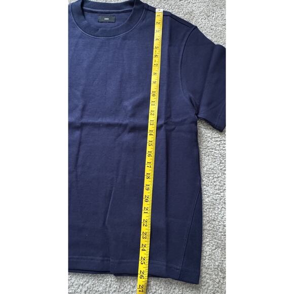 Godi Wear Classic Heavyweight Boxy Navy T-shirt & Black Pants Mens Xsmall NEW - Picture 6 of 12